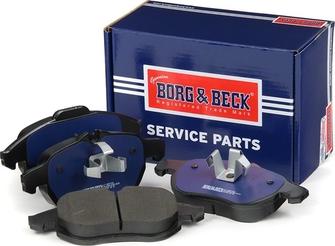 Borg & Beck BBP1765 - Гальмівні колодки, дискові гальма avtolavka.club