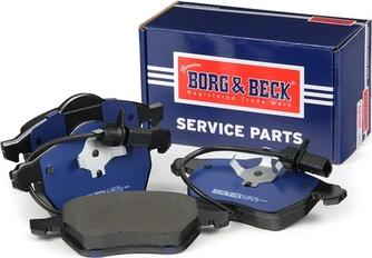 Borg & Beck BBP1766 - Гальмівні колодки, дискові гальма avtolavka.club