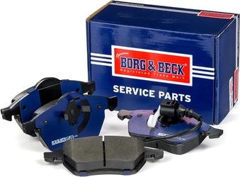 Borg & Beck BBP1734 - Гальмівні колодки, дискові гальма avtolavka.club