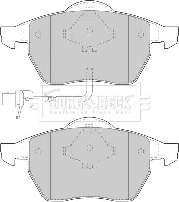 DJ Parts BP2939 - Гальмівні колодки, дискові гальма avtolavka.club