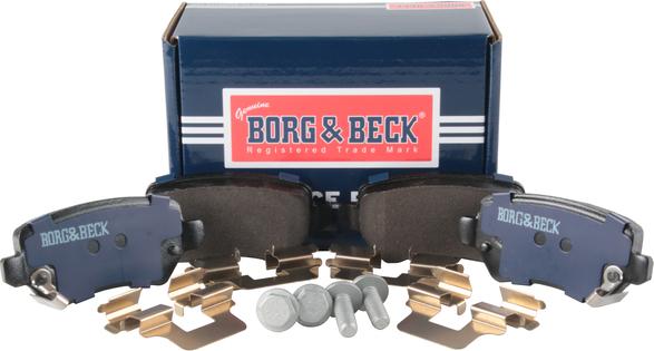 Borg & Beck BBP1777 - Гальмівні колодки, дискові гальма avtolavka.club
