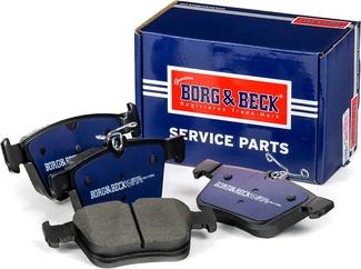 Borg & Beck BBP2402 - Гальмівні колодки, дискові гальма avtolavka.club