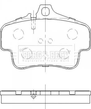 BENDIX 510968 - Гальмівні колодки, дискові гальма avtolavka.club