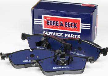 Borg & Beck BBP2518 - Гальмівні колодки, дискові гальма avtolavka.club