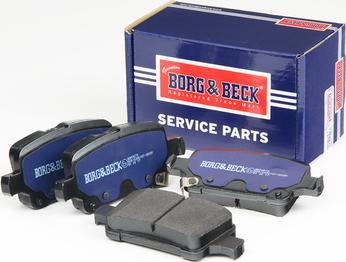 Borg & Beck BBP2579 - Гальмівні колодки, дискові гальма avtolavka.club