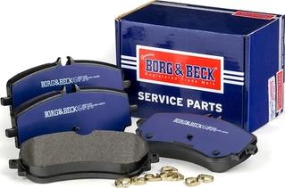 Borg & Beck BBP2698 - Гальмівні колодки, дискові гальма avtolavka.club