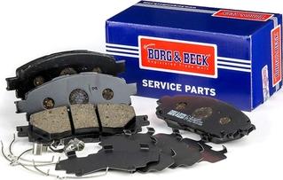 Borg & Beck BBP2693 - Гальмівні колодки, дискові гальма avtolavka.club