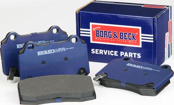 Borg & Beck BBP2649 - Гальмівні колодки, дискові гальма avtolavka.club