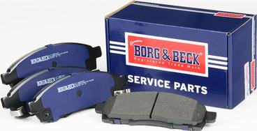 Borg & Beck BBP2627 - Гальмівні колодки, дискові гальма avtolavka.club