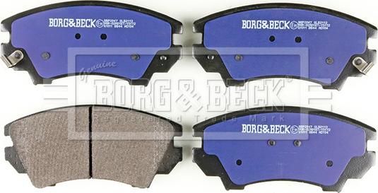 Borg & Beck BBP2047 - Гальмівні колодки, дискові гальма avtolavka.club