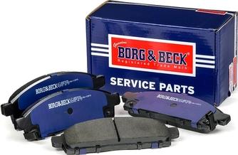 Borg & Beck BBP2054 - Гальмівні колодки, дискові гальма avtolavka.club