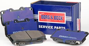 Borg & Beck BBP2002 - Гальмівні колодки, дискові гальма avtolavka.club