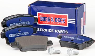 Borg & Beck BBP2029 - Гальмівні колодки, дискові гальма avtolavka.club