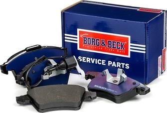 Borg & Beck BBP2143 - Гальмівні колодки, дискові гальма avtolavka.club