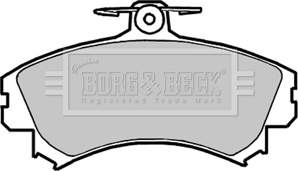 Borg & Beck BBP2151 - Гальмівні колодки, дискові гальма avtolavka.club