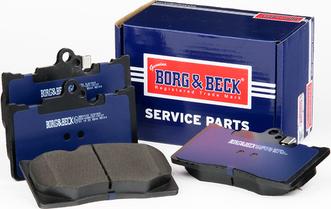 Borg & Beck BBP2153 - Гальмівні колодки, дискові гальма avtolavka.club