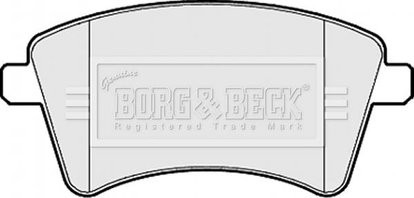 Borg & Beck BBP2152 - Гальмівні колодки, дискові гальма avtolavka.club