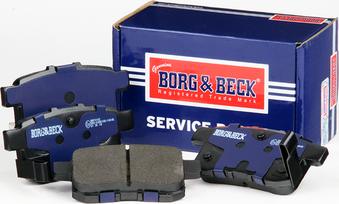 Borg & Beck BBP2103 - Гальмівні колодки, дискові гальма avtolavka.club