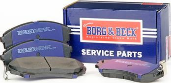 Borg & Beck BBP2119 - Гальмівні колодки, дискові гальма avtolavka.club