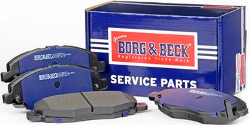 Borg & Beck BBP2113 - Гальмівні колодки, дискові гальма avtolavka.club