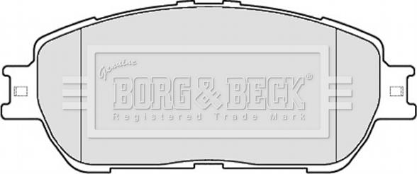 Borg & Beck BBP2121 - Гальмівні колодки, дискові гальма avtolavka.club