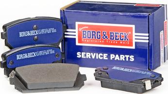 Borg & Beck BBP2179 - Гальмівні колодки, дискові гальма avtolavka.club