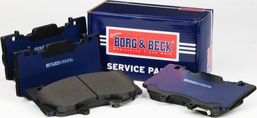 Borg & Beck BBP2861 - Гальмівні колодки, дискові гальма avtolavka.club