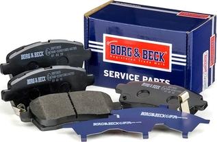 Borg & Beck BBP2809 - Гальмівні колодки, дискові гальма avtolavka.club