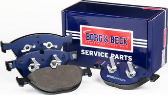 Borg & Beck BBP2828 - Гальмівні колодки, дискові гальма avtolavka.club