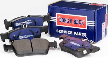 Borg & Beck BBP2823 - Гальмівні колодки, дискові гальма avtolavka.club