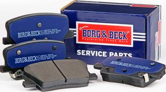 Borg & Beck BBP2871 - Гальмівні колодки, дискові гальма avtolavka.club