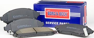 Borg & Beck BBP2389 - Гальмівні колодки, дискові гальма avtolavka.club