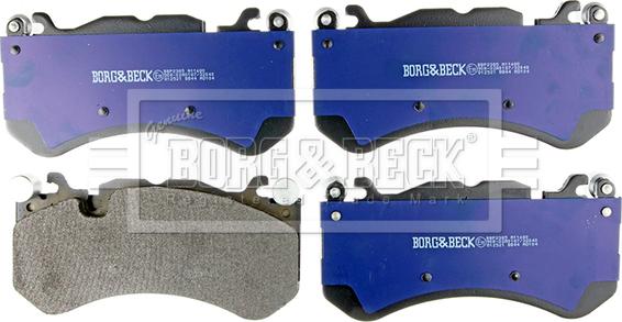 Borg & Beck BBP2385 - Гальмівні колодки, дискові гальма avtolavka.club