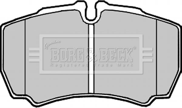 Borg & Beck BBP2337 - Гальмівні колодки, дискові гальма avtolavka.club