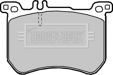 Borg & Beck BBP2378 - Гальмівні колодки, дискові гальма avtolavka.club