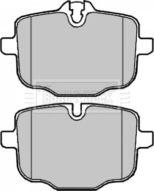 Borg & Beck BBP2226 - Гальмівні колодки, дискові гальма avtolavka.club