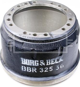Borg & Beck BBR32536 - Гальмівний барабан avtolavka.club