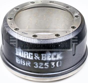 Borg & Beck BBR32530 - Гальмівний барабан avtolavka.club