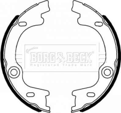 Borg & Beck BBS6496 - Комплект гальм, ручник, парковка avtolavka.club
