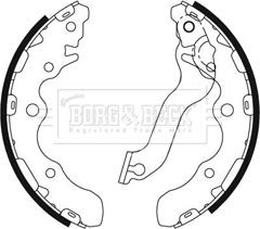 Borg & Beck BBS6464 - Комплект гальм, ручник, парковка avtolavka.club