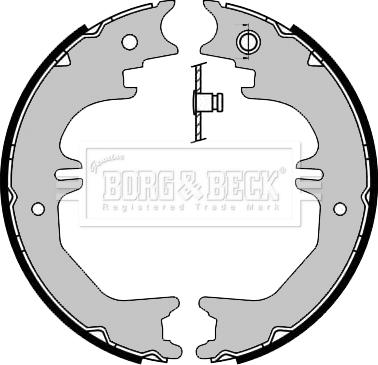 Borg & Beck BBS6461 - Комплект гальм, ручник, парковка avtolavka.club