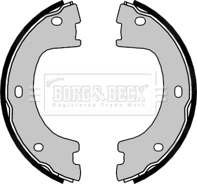 Borg & Beck BBS6475 - Комплект гальм, ручник, парковка avtolavka.club