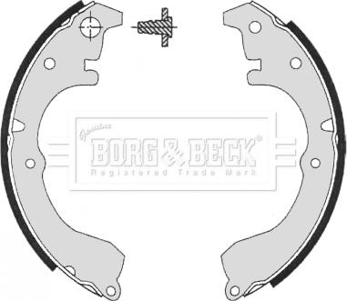Borg & Beck BBS6122 - Комплект гальм, барабанний механізм avtolavka.club