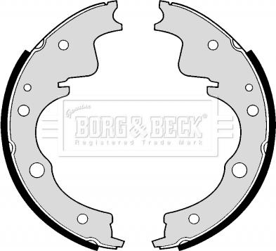 Borg & Beck BBS6175 - Комплект гальм, барабанний механізм avtolavka.club