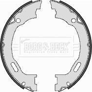 Borg & Beck BBS6363 - Комплект гальм, ручник, парковка avtolavka.club