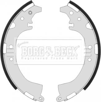 Borg & Beck BBS6307 - Комплект гальм, барабанний механізм avtolavka.club