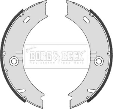 Borg & Beck BBS6328 - Комплект гальм, ручник, парковка avtolavka.club
