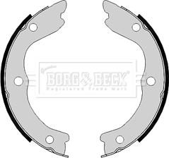 Borg & Beck BBS6370 - Комплект гальм, ручник, парковка avtolavka.club