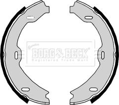 Borg & Beck BBS6372 - Комплект гальм, ручник, парковка avtolavka.club