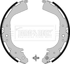 Borg & Beck BBS6200 - Комплект гальм, барабанний механізм avtolavka.club